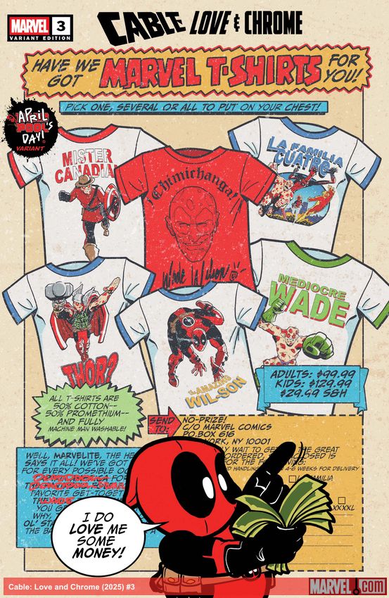 Cable: Love and Chrome (2025) #3 (Variant)