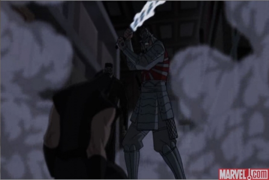 Wolverine Faces The Silver Samurai