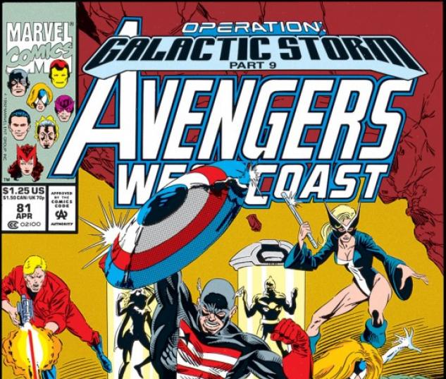 Avengers West Coast #81