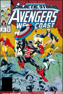 Avengers West Coast (1985) #81