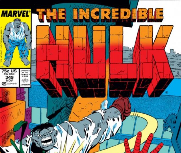 INCREDIBLE HULK #349 COVER