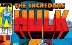 INCREDIBLE HULK #349 COVER
