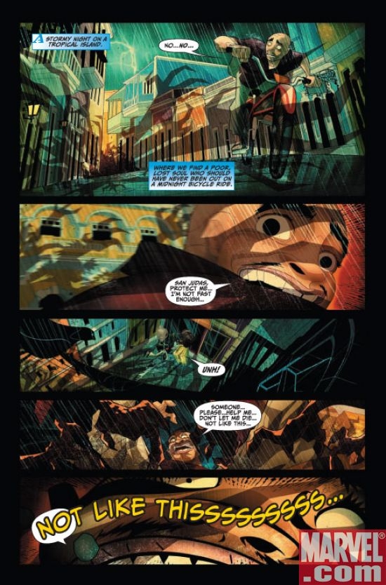 Fantastic Four:Isla De La Muerte #1, page 1 (English)