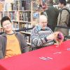 Jae, Peter and a puppet, just before 12