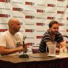 Axel Alonso and Ryan Stegman at the Amazing Spider-Man panel at Fan Expo 2012