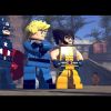 Captain America, Human Torch and Wolverine in LEGO Marvel Super Heroes