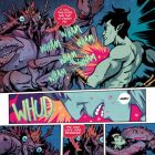 A page from Becky Cloonan's Namor story in STRANGE TALES #3