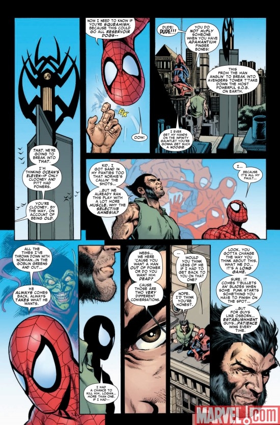 AMAZING SPIDER-MAN #595, page 7