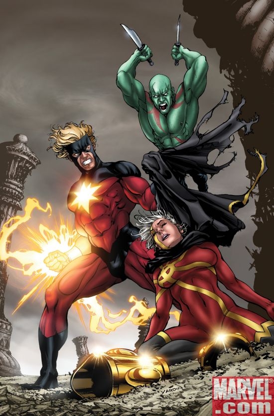 GUARDIANS OF THE GALAXY #11 cover by David Yardin