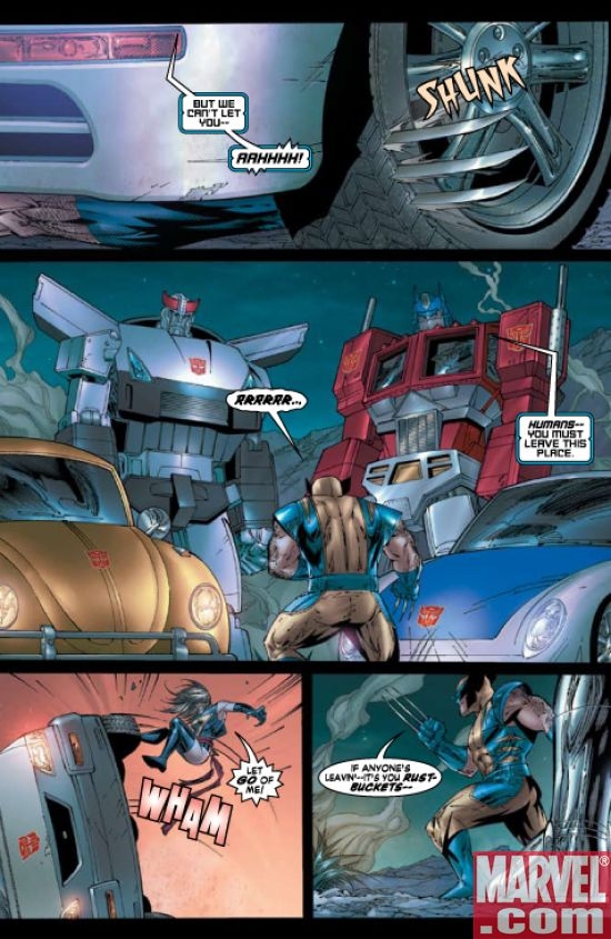 New Avengers/ Transformers #2 Page 7