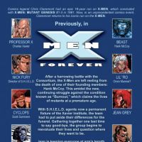 X-MEN FOREVER GIANT-SIZE #1 recap page