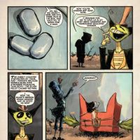 HE MARVELOUS LAND OF OZ #7 preview art by Skottie Young