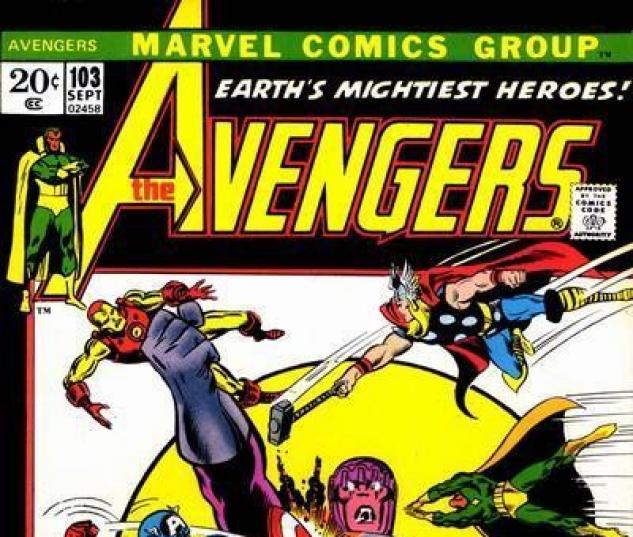 AVENGERS #103 cover