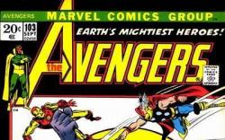 AVENGERS #103 cover