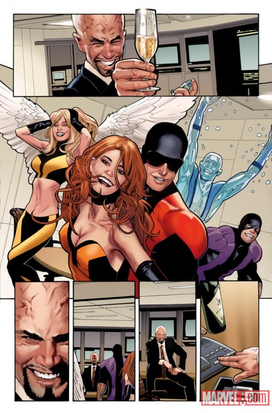 Uncanny X-Men #531 preview art by Greg Land
