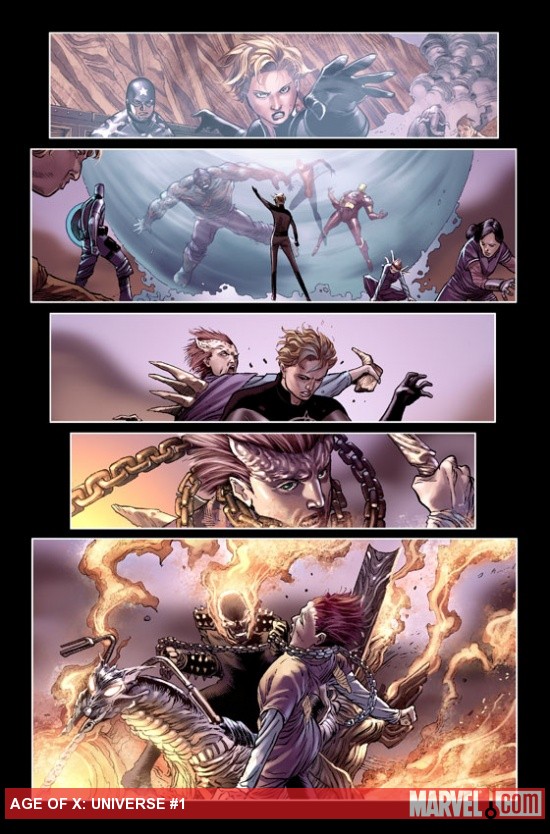 Age of X: Universe #1 preview art by Khoi Pham