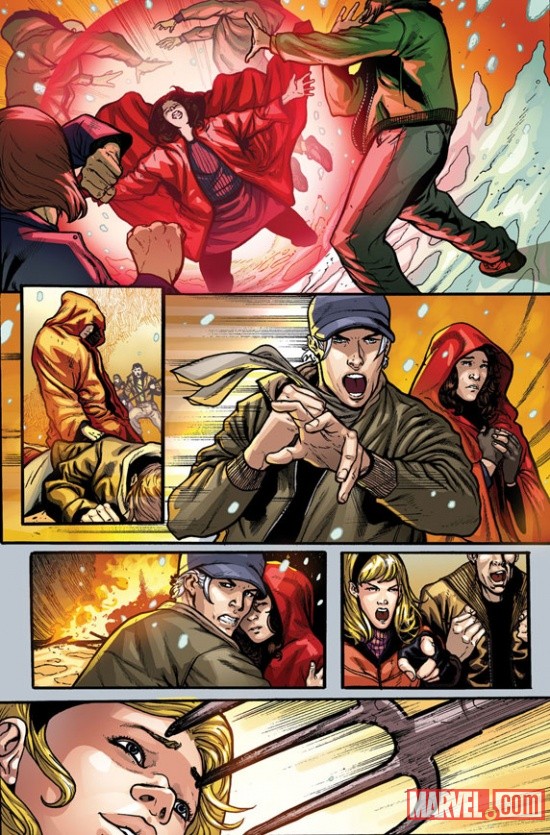 Avengers Origins: Scarlet Witch & Quicksilver #1 preview art by Mirco Pierfederici