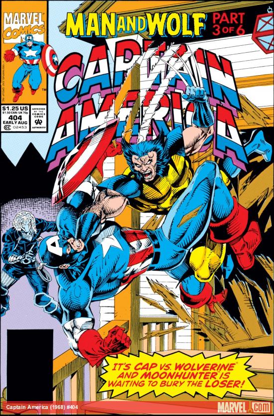 Captain America (1968) #404 Cover