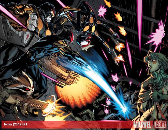 Nova (2013) #1 preview art by Ed McGuinness