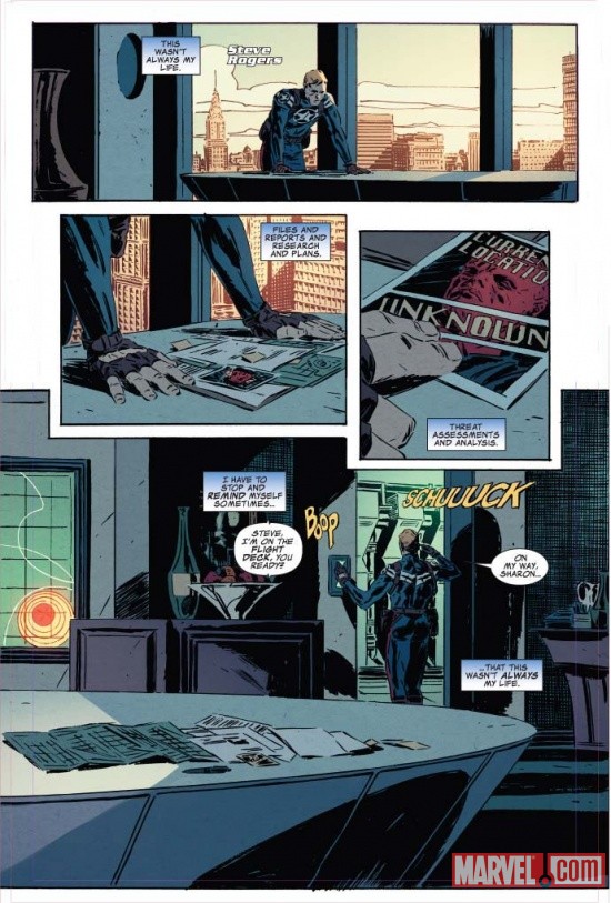 Captain America #615.1 preview art by Mitch Breitweiser
