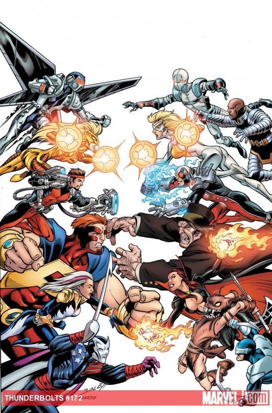 Thunderbolts #172 cover by Mark Bagley