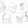 Pencil art of Cyclops from the Wolverine anime