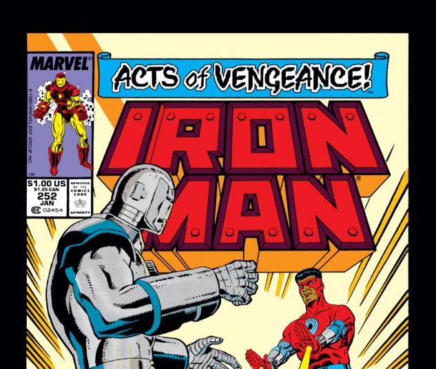 Iron Man (1968) #252 Cover