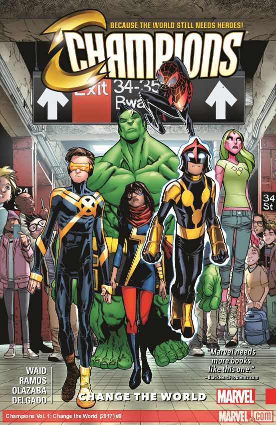 CHAMPIONS VOL. 1: CHANGE THE WORLD (Trade Paperback)