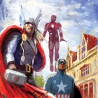 Avengers Assemble #2 variant cover by Stephanie Hans