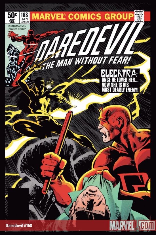 DAREDEVIL #168 COVER