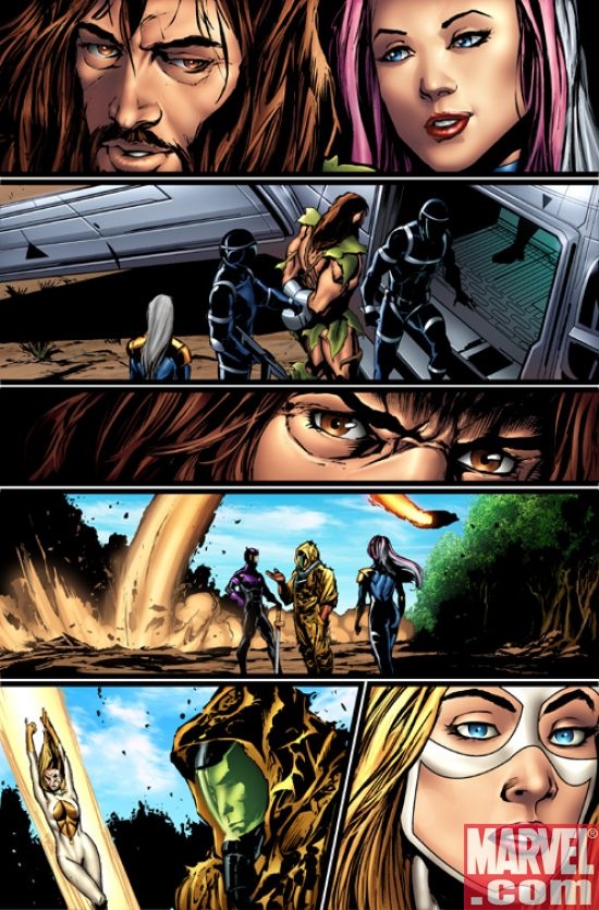 THUNDERBOLTS: BREAKING POINT Interior Art