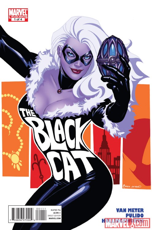 Amazing Spider-Man Presents: Black Cat #1 cover by Amanda Conner