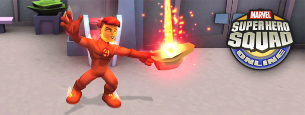 Super Hero Squad Online: Human Torch Vignette