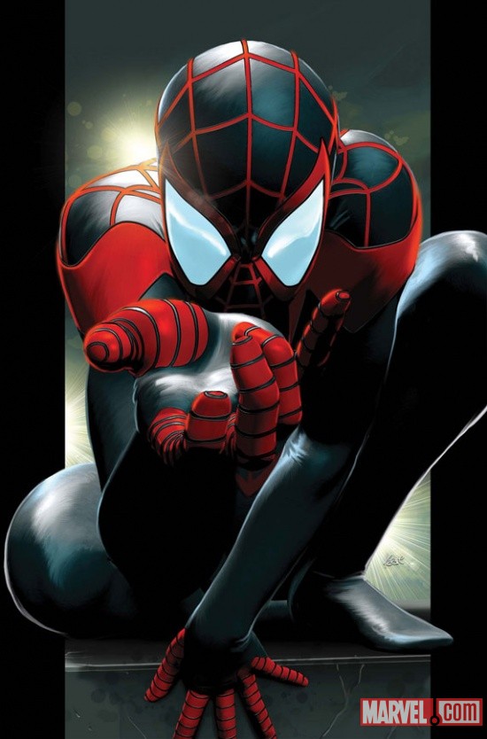 Ultimate Spider-Man #4 Cover Art by Kaare Andrews