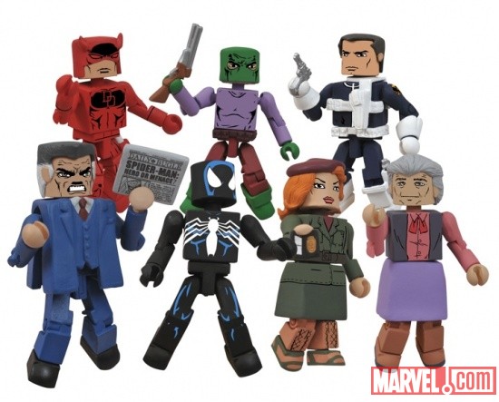 The Jean DeWolff Saga Marvel Minimates set