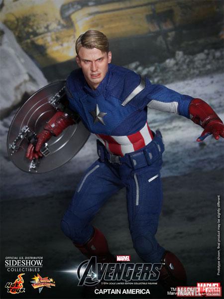 Новая фигурка Капитана Америка от Hot Toys Новая фигурка Капитана Америка от Hot Toys