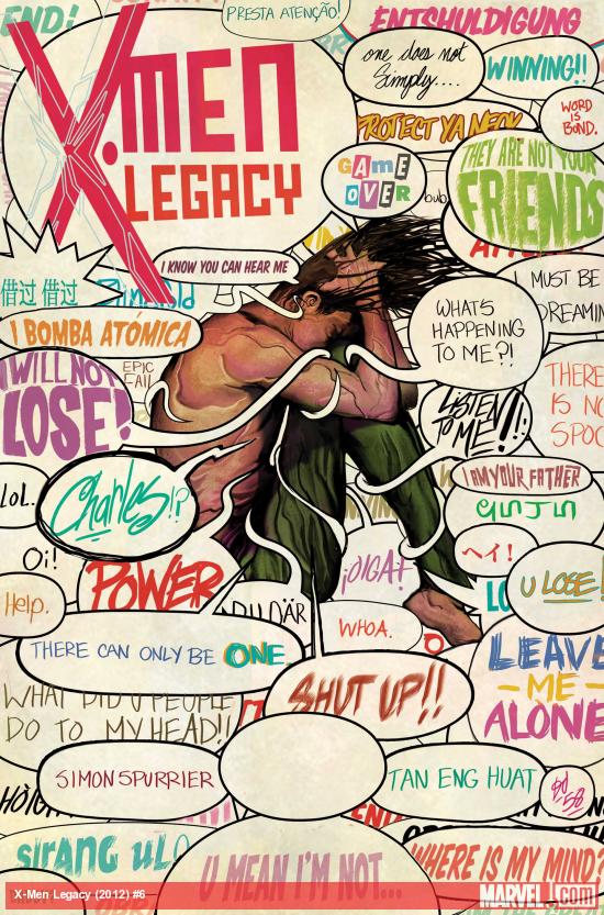 X-Men Legacy #6 Cover