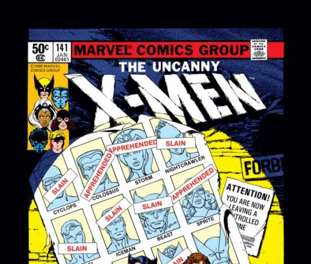 Uncanny X-Men #141 cover by John Byrne