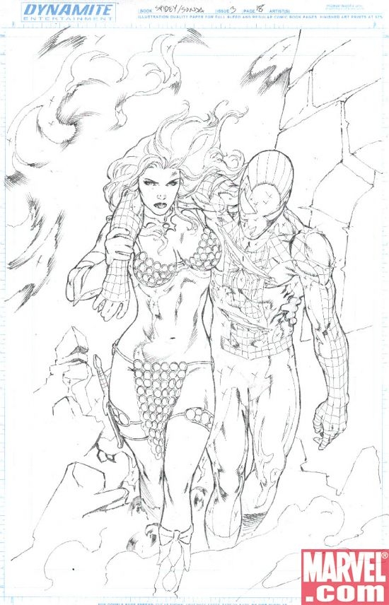 SPIDER-MAN & RED SONJA #3