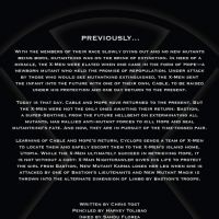 X-MEN: SECOND COMING - REVELATIONS: HELLBOUND # 1 recap page