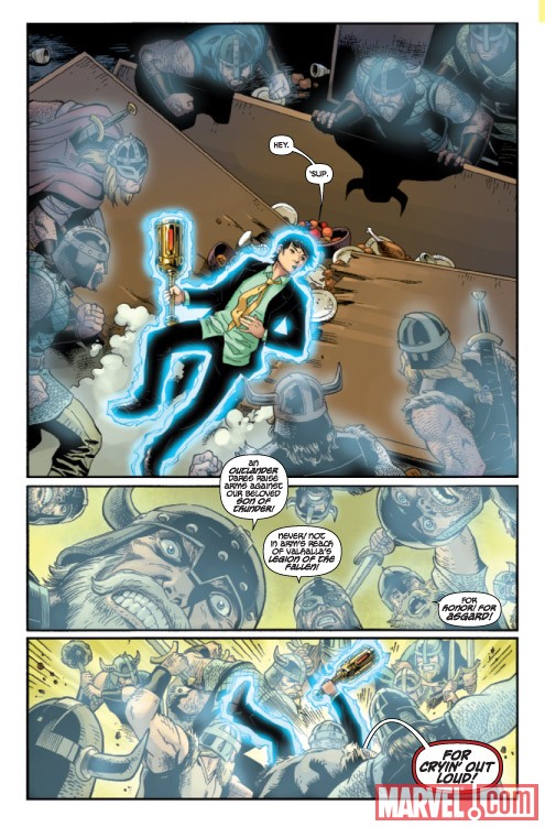 HEROIC AGE: PRINCE OF POWER #2 preview art by Reilly Brown