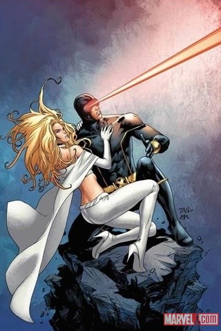 Cyclops & Emma Frost by Billy Tan
