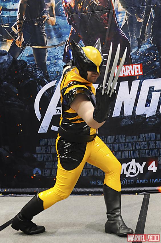 C2E2 2012: Wolverine in the Marvel Costume Contest