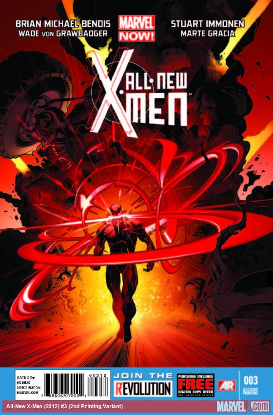 ALL-NEW X-MEN 3 2ND PRINTING VARIANT