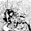 AVENGERS: THE INITIATIVE #29 black and white preview art by Rafa Sandoval