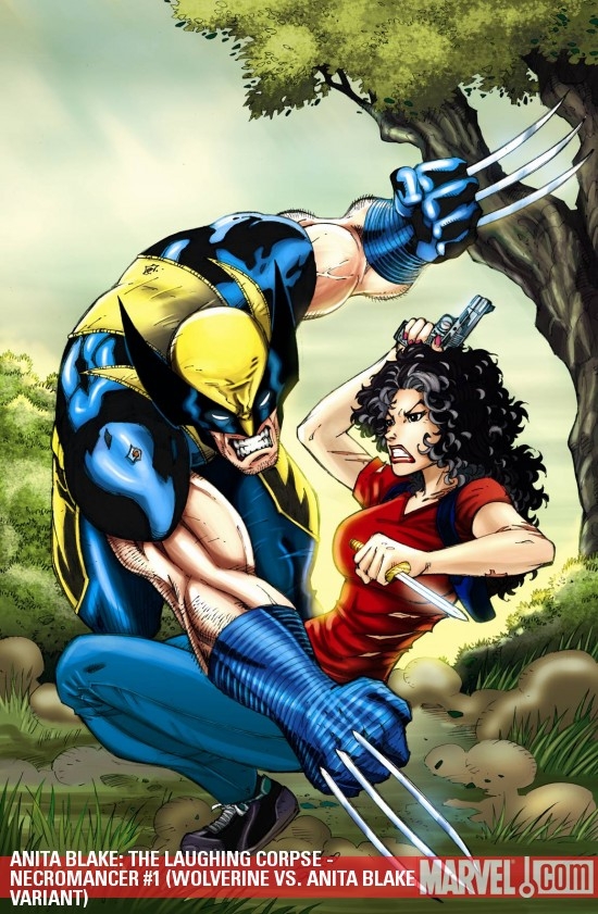 ANITA BLAKE: THE LAUGHING CORPSE - NECROMANCER #1 (WOLVERINE VS. ANITA BLAKE VARIANT)