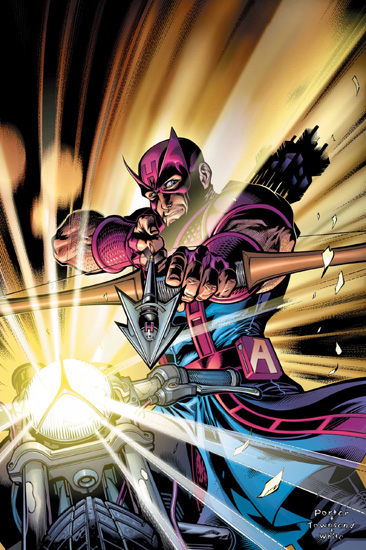 HAWKEYE (2004) #4 COVER