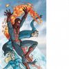 Image Featuring Fantastic Four, Human Torch, Invisible Woman, Mr. Fantastic, Spider-Man
