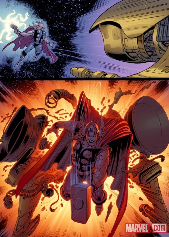 The Avengers: Kree-Skrull War art by Manuel Garcia, Andrew Currie, Sandu Florea, Alvaro Lopez & Ian Hannin 