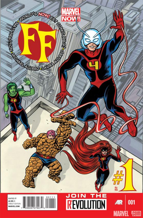 FF (2012) #1 cover by Mike Allred